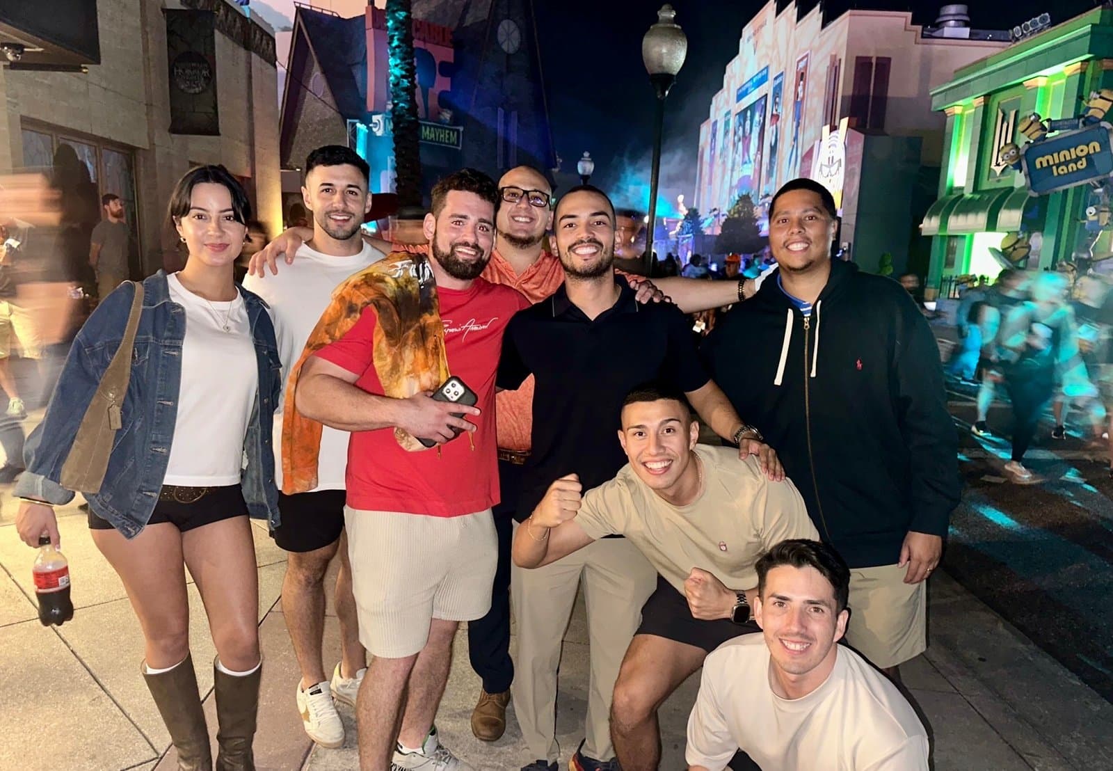 Team MegaWatts on a team trip